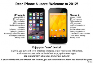 The iPhone 6 Features Most Android Smartphones Already Have