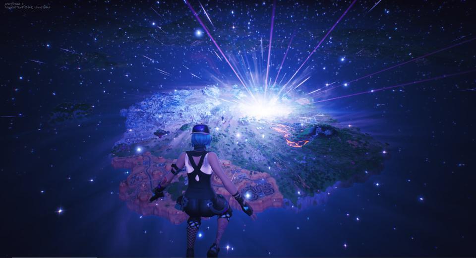Fortnite Chapter 2 The Whole Chapter 1 World Map And Official Social Media Accounts Was Devoured By A Black Hole One Click Root